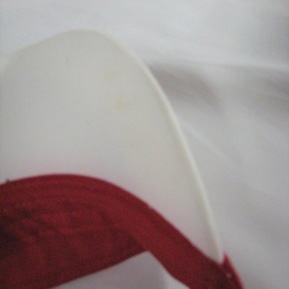 Disney Main Street Visor Mickey Junior Varsity Red White Blue Hat Champs - Picture 4 of 6